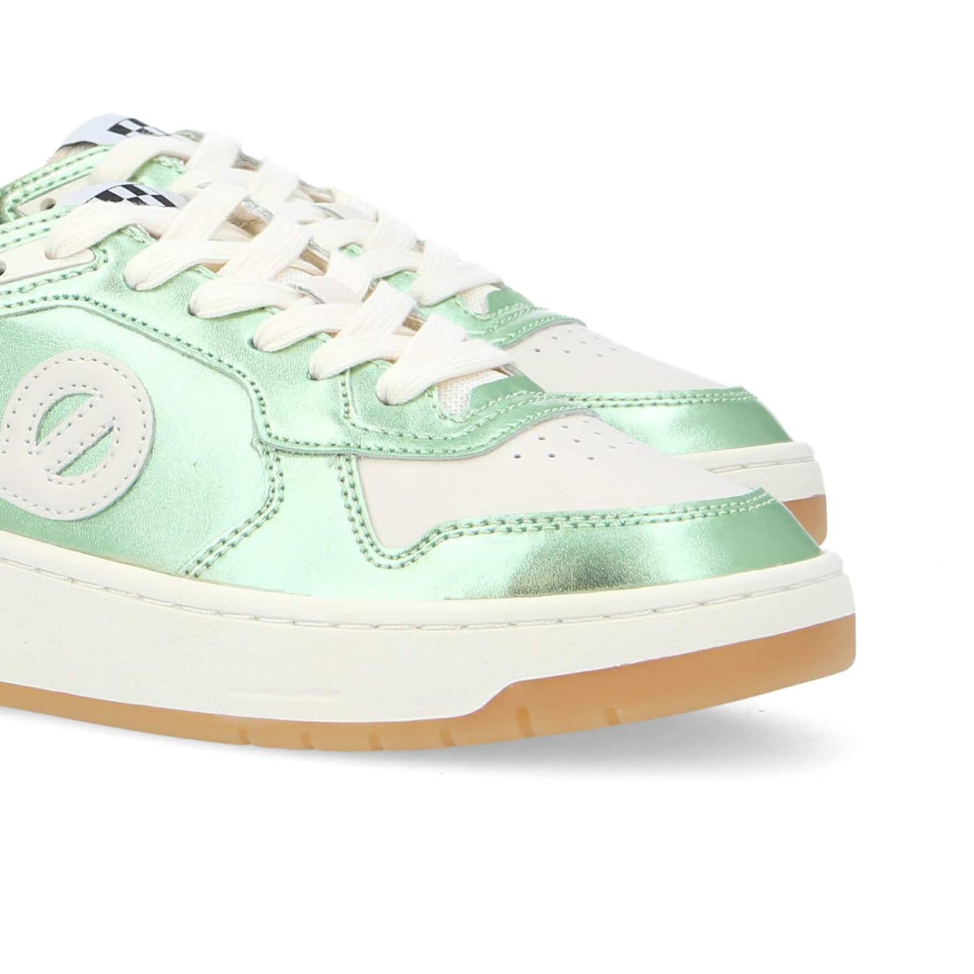 SNEAKER KELLY W - IRIS/SOFT NAPPA - VERDE/BIANCO SPORCO